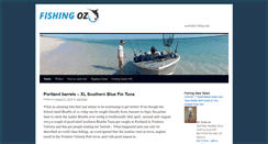 Desktop Screenshot of fishing-oz.com